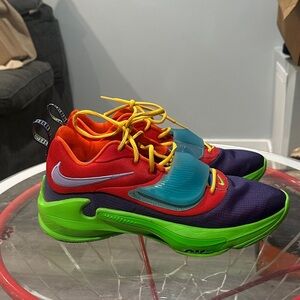 Nike Mens Giannis Freak 3 nike by you multicolor Athletic Shoes